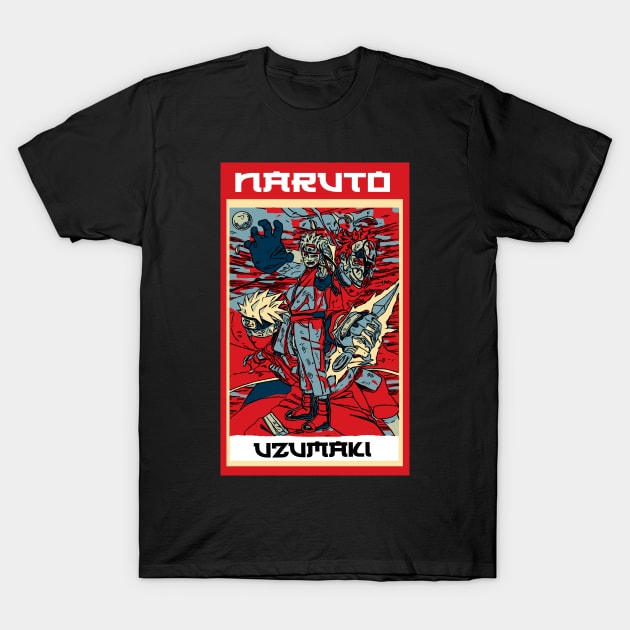 naruto uzumaki T-Shirt by FIFTY CLOTH